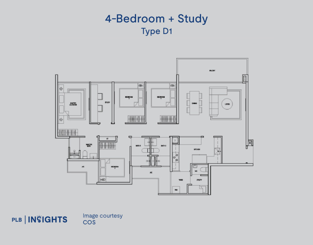 SkyPark Residences Condo Review: Rare Sembawang EC With Maisonette Layouts!

Floor Plan